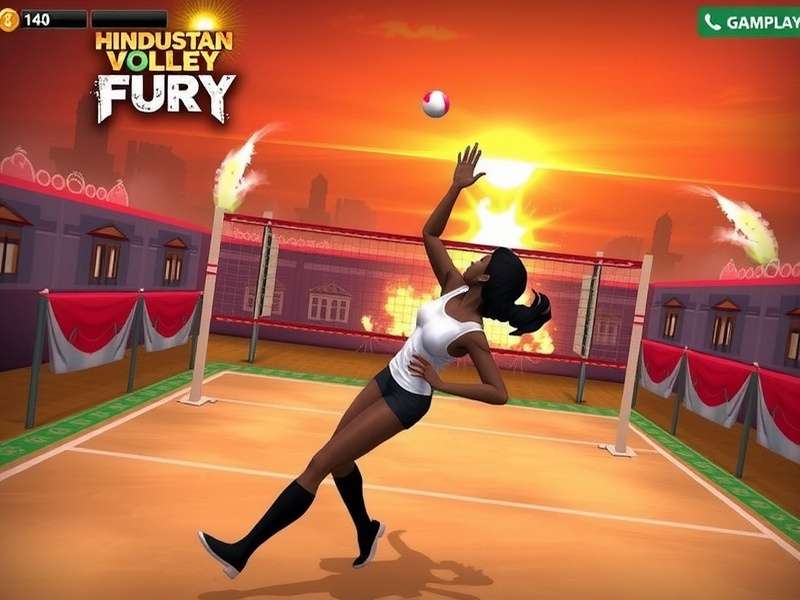 Hindustan Volley Fury Gameplay Screenshot